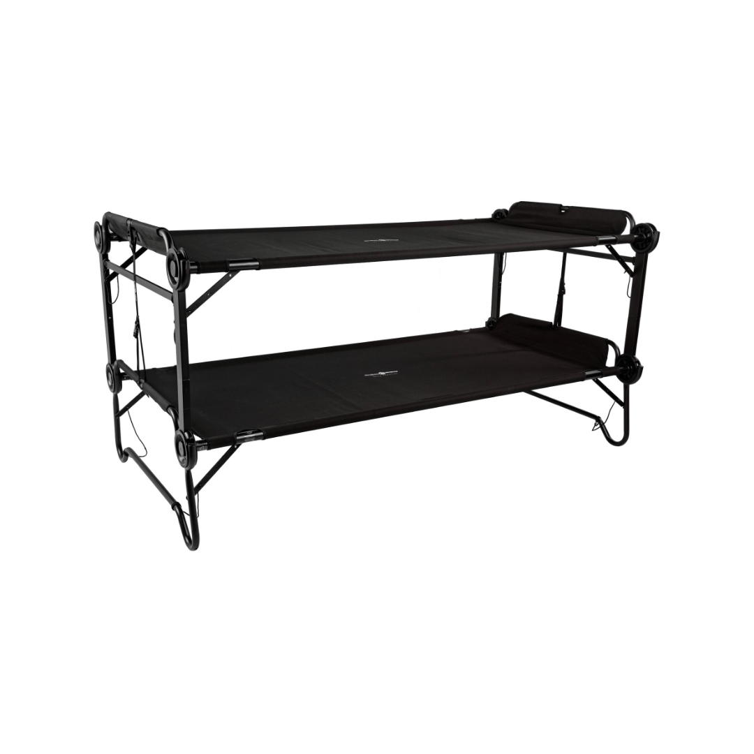Picture of Disc-O-Bed 2XL With Organizers Side View.